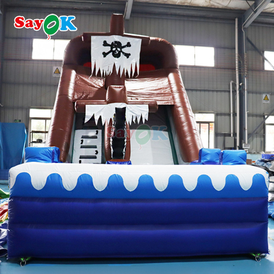 Sayok Hot Sales Nieuwe ontwerpen opblaasbare Pirate Slide Opblaasbare Bouncy House Opblaasbare Bouncer Droog glijbaan voor kinderen