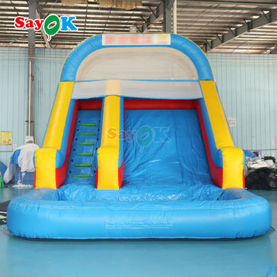 Veiligheid Bouncy Castle met glijbaan Aanpassen opblaasbare Bounce House Water glijbaan opblaasbare kinderen buiten