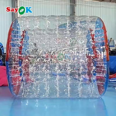 Buiten Giant opblaasbare Humane Hamster Zorb Ball Transparante opblaasbare waterbal voor zwembad Waterpark