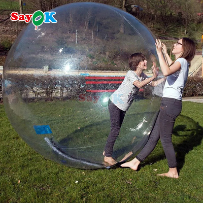 Opblaasbare Drijvende Roller Aqua Zorbing Bal Transparante PVC Cilinder Menselijke Waterbel Bal voor Waterspel