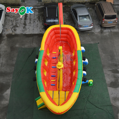 Opblaasbare Springkasteel Glijbaan Aangepaste Commerciële Piratenschip Opblaasbare Glijbanen voor Kinderen