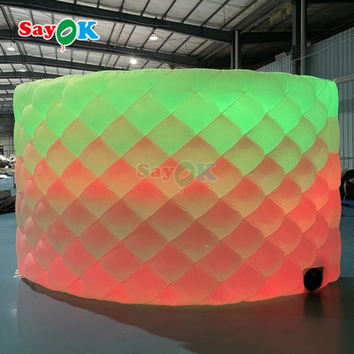 10ft LED Inflatable Photo Booth Wall for Weddings and Events