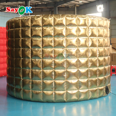 10ft Inflatable Photo Booth Wall with LED for Parties and Events