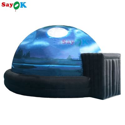 19.7ft Length 12.1ft Height 19.7ft Width Mobile Inflatable Planetarium Dome with Free 3D Design and Digital Printing