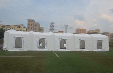 Opblaasbare gazon tent grote PVC vlinder opblaasbare huis tent voor onderwijs / opblaasbare kampeertent