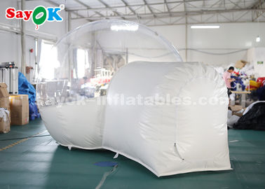 Opblaasbare Transparante Tent 3m Openlucht Opblaasbare de Bellentent van pvc voor Familie het Kamperen SGS ROHS van Binnenplaatsce