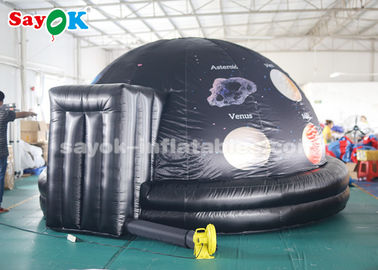 Volledige Druk 4m Opblaasbare Planetariumkoepel voor het Onderwijs van de Schoolastronomie