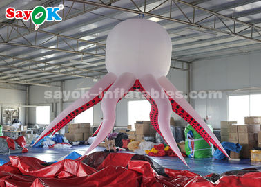 3 Tentakels van de meter de Opblaasbare Octopus met Ver Controlemechanisme en Binnenluchtventilator