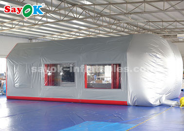 Cabine van de de Verfnevel van de lucht de Opblaasbare Tent Mobiele Opblaasbare met Sponsfilter voor Autoonderhoud