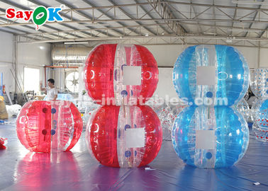 Opblaasbare Openluchtspelen 1.5m van de Sportenspelen van TPU Opblaasbare Bal van het de Bellenvoetbal voor Jonge geitjes/Volwassenen