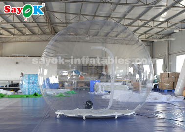 Ontruim niet Opblaasbare de Tent - Giftige Vlam - vertrager 0.6mm van de Tent Transparante 3m Opblaasbare Lucht pvc-Materiaal