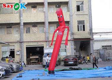 Dancing Air Puppets Enig Been Rode Opblaasbare Air Dancer Wave Man Voor Commerciële Ce SGS