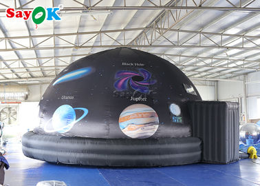 Opblaasbaar Digitaal Mobiel Planetarium met pvc-Vloermat voor Astronomiemuseum