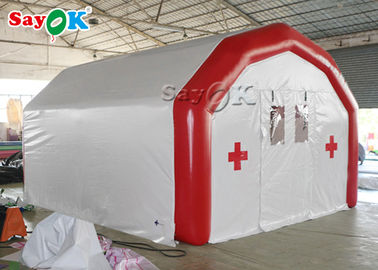 De opblaasbare Pool-Opblaasbare Medische Tent van het Tent Grote Luchtdichte Mobiele Ziekenhuis om Medische Bedden te plaatsen