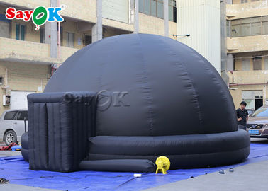 Koepel van het Mobile 360 de Digitale Opblaasbare Planetarium Gemakkelijk aan Opstellings Zwarte Kleur