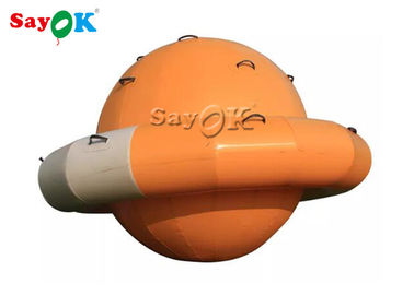 Opblaasbare waterbollen Waterdicht opblaasbaar water speelgoed Saturnus Rocke UFO Water gyroscoop
