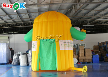 Opblaasbare tent op maat Opblaasbare werktent PVC 3*3*4mH Opblaasbare limonade stand tent