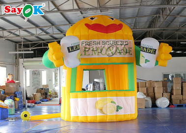 Opblaasbare tent op maat Opblaasbare werktent PVC 3*3*4mH Opblaasbare limonade stand tent