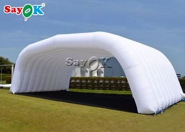 Opblaasbaar het Kamperen Tentdubbel die Binnen Opblaasbare Shell Shape Stage Tent stikken
