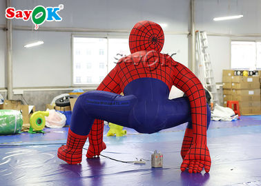 Super Held 2.5m Rode Opblaasbare Spiderman voor Ceremoniedecoratie