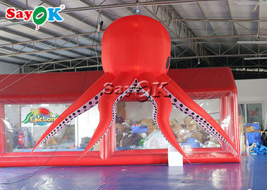 Rode Nylon de Octopustentakels 3m van 190T Opblaasbare Verlichtingsdecoratie