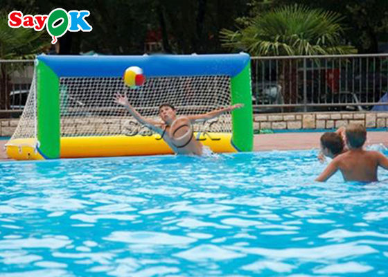 Opblaasbare waterspellen Tarpaulin zwembad Opblaasbaar water speelgoed Voetbal Goalshoot