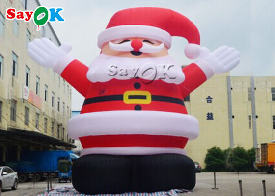10m-Kerstmis Opblaasbare Santa Model For Advertising