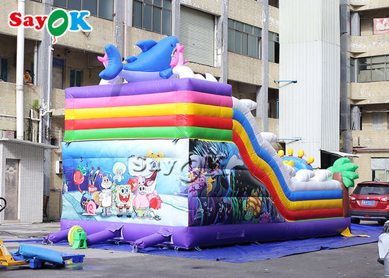 Opblaasbare Bouncy-Dia Commercieel Jumbo Opblaasbaar Jumper Slide Combo For Children
