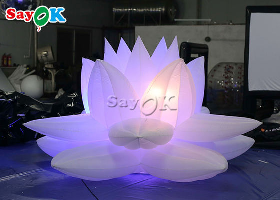 Partijdecoratie 3m Opblaasbare Lotus Flower Model With Led