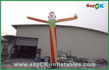 Opblaasbare Adverterende Mens 6m de Kleurrijke Opblaasbare Mens van Advertising Inflatable Wave van de Luchtdanser