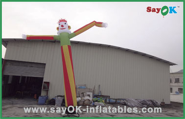 Opblaasbare Adverterende Mens 6m de Kleurrijke Opblaasbare Mens van Advertising Inflatable Wave van de Luchtdanser
