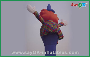 De opblaasbare Lange Danser van de Clowntype inflatable air van het Mensen Enige Been, Slag - omhoog Dansende Mens