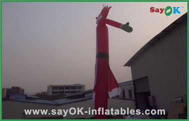 Luchtdanser Rental Christmas Santa 6m 750w-de Danser Inflatable Products van de Ventilatorlucht
