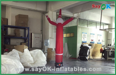 Van de de Sneeuwmanvorm van de lucht Adverterende Mens Binnen Opblaasbare de Luchtdanser For Holiday Advertising