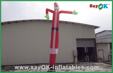 Luchtdanser Rental Christmas Santa 6m 750w-de Danser Inflatable Products van de Ventilatorlucht