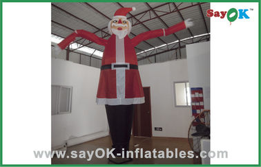 De dansende Luchtmarionetten Santa Claus Advertising Inflatable Air Dancer voor Kerstmis vieren