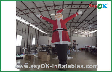 De dansende Luchtmarionetten Santa Claus Advertising Inflatable Air Dancer voor Kerstmis vieren
