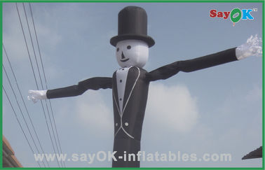opblaasbare floppy man Opblaasbare Man Air Dancers Rip Stop Nylon Materiaal 6m Met Hoed