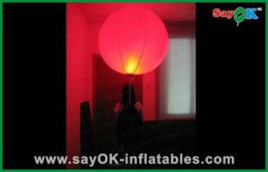 Decoratie van de de Gebeurtenis de Opblaasbare Verlichting van de rugzakballon voor Adverterende 0.8m Dia