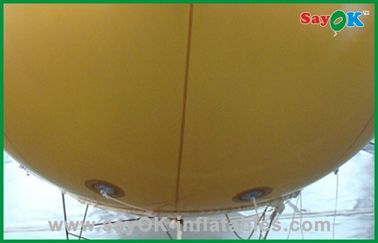 De gouden Opblaasbare Ballon van het Kleurenhelium voor Openlucht toont Gebeurtenis 6m Hoogte
