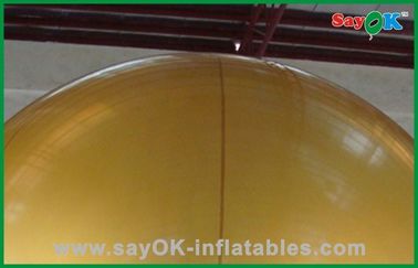 De gouden Opblaasbare Ballon van het Kleurenhelium voor Openlucht toont Gebeurtenis 6m Hoogte