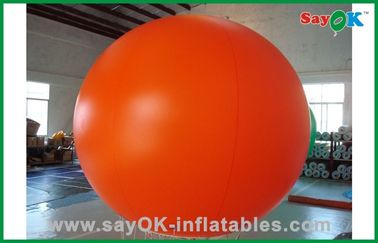 De nieuwe Mooie Oranje Helium Opblaasbare Grote Ballon voor Openlucht toont Gebeurtenis