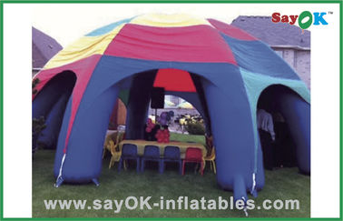 Ga in openlucht de Opblaasbare Tent van de het Geteerde zeildoek Opblaasbare Lucht van Tentpvc voor verkoop