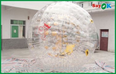 De reuze Opblaasbare Openluchtbal van de de Bellen Menselijke Met maat Hamster van Spelenpvc voor Pretpark 3.6x2.2m