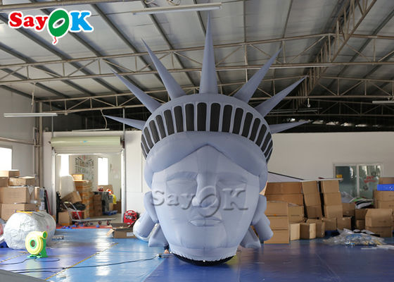 4mH Standbeeld Liberty Model van douane het Opblaasbare Producten
