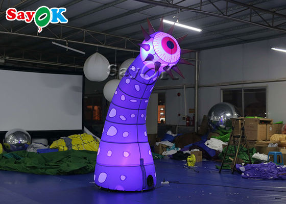 190T 4m Opblaasbare LEIDENE van de Verlichtingsdecoratie Ogenbloem