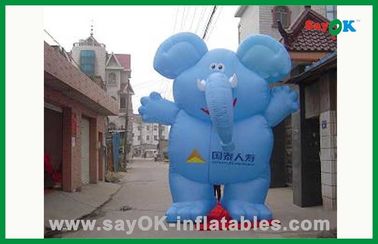 Opblaasbaar dierenkostuum Op maat Leuke olifant Opblaasbare cartoonfiguren Voor vakantie decoraties