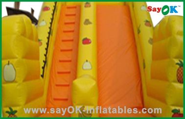 Commerciële opblaasbare glijbaan opblaasbare cartoon trampoline kasteel kleine tikken water glijbaan springhuis
