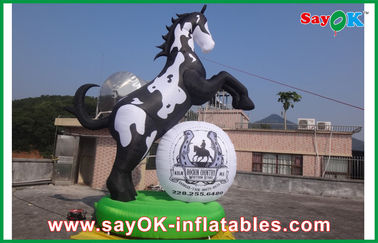 Opblaasbare dierenballonnen Outdoor Opblaasbaar paardenmodel Cartoon personage voor reclame