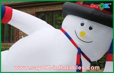 De reuzedecoratie van de de Sneeuwman Opblaasbare Vakantie van de Kerstmis Opblaasbare Decoratie